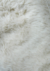 A full page of soft and fluffy white material background texture
