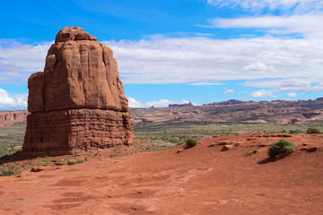 Arches National Park in Utah in the USA