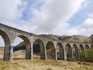 Fototapeta na wymiar Glenfinnan Viaduct, Scotland