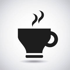 delicious coffee drink fresh icon vector illustration design