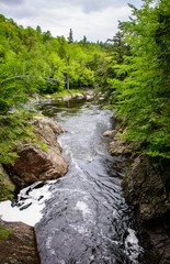 Obraz premium High Falls Gorge, Adirondack Mountains
