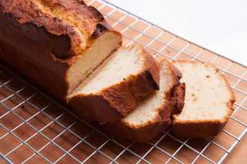 Banana Cake Bread Loaf