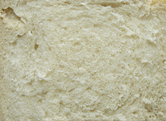 A full page of white bread background texture