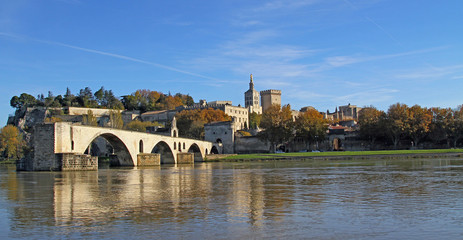 Fototapeta premium Vue du Rhône