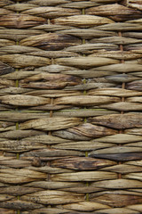 A full page of woven reed background texture