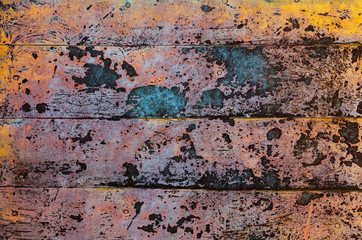 Texture of rusty metal.