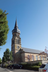 Fototapeta na wymiar Kirche in St.Jean-Rohrbach