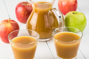 Spicy apple cider.