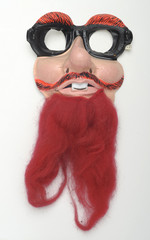 Bearded Man Vintage Halloween Mask