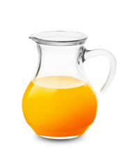 Orange juice in pitcher
