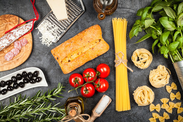 Italian food ingredients