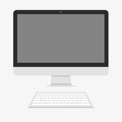 Fototapeta premium Computer screen blank