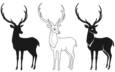 deer set