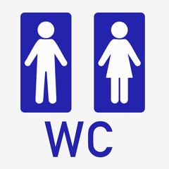 man and  lady toilet sign  male  female symbols