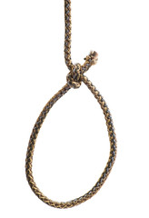 ropes on white background