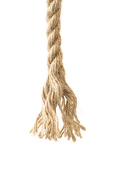 ropes on white background