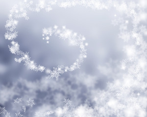 snowflake texture, abstract decorative winter background