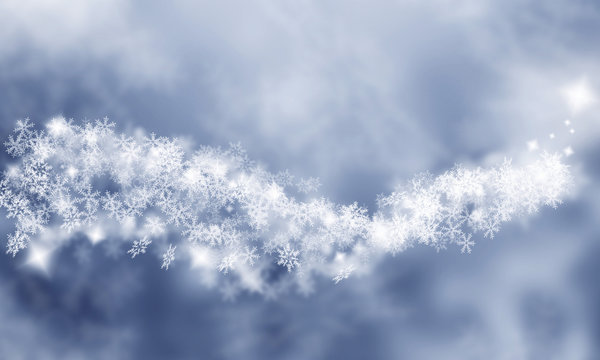 snowflake texture, abstract decorative winter background