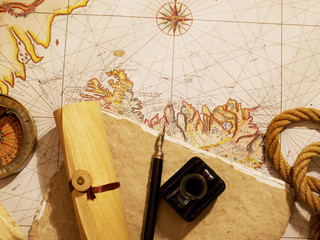 Vintage marine still life