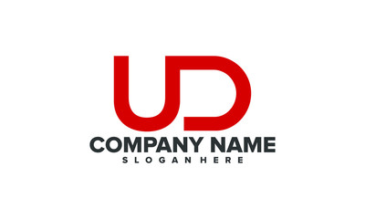 UD initial logo illustration