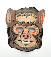 Wolfman Vintage halloween mask