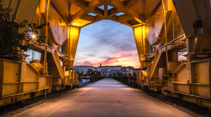 Grue Titan, île de Nantes