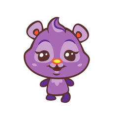 vector cartoon bear illustration