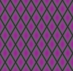 Fototapeta premium Abstract geometric pattern. Diagonal line background. Abstract diamond ornament. Purple rhombus texture