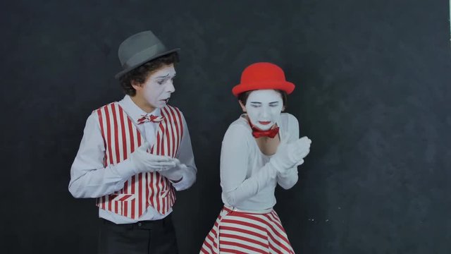 The frozen young Mimes