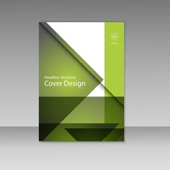 Vector Business report square and geometric cover design. Business brochure template layout, cover design, annual report, magazine or flyer