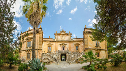 The Villa Palagonia is a patrician villa in Bagheria, Italy. - obrazy, fototapety, plakaty