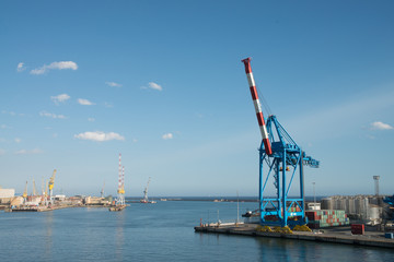 Obraz premium Port of Genoa