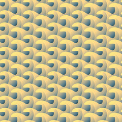 Geometric seamless wavy pattern