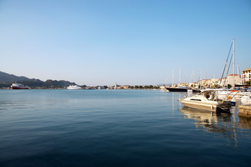 Fototapeta na wymiar Port of Zakynthos (Zante), Greek
