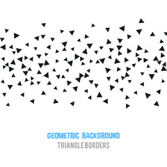 Triangle geometric background. Vector illustration