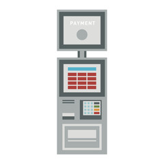 ATM icon vector