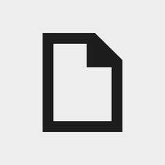 file icon stock vector illustration flat design