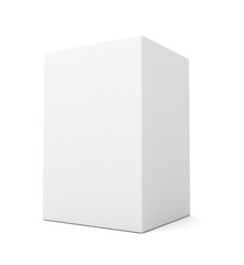 blank retail product box  3d illustration
