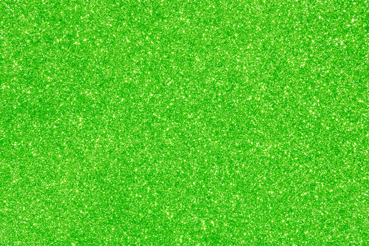 Lime Green Glitter Background