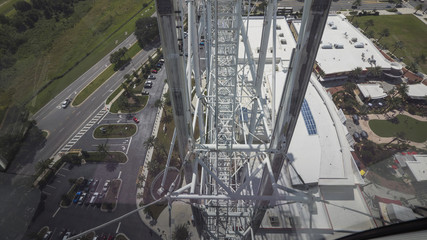 aerial taken from Orlando Eye