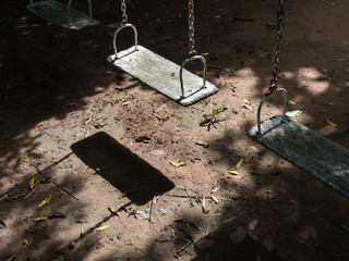 Swing Chairs Abandoned
