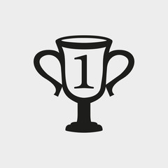 champions cup icon stock vector illustration flat design
