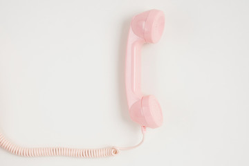 Pink Rotary Dial Phone 