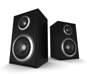 Obraz premium speaker concept 3d illustration