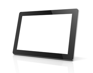 blank tablet computer concept   3d illustration