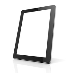 blank tablet computer concept   3d illustration