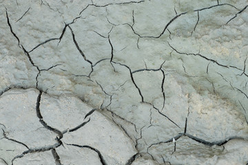 Obraz premium cracked dry earth