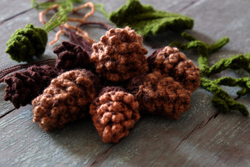 pinecone, Christmas ornament for Xmas holiday