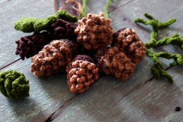 pinecone, Christmas ornament for Xmas holiday