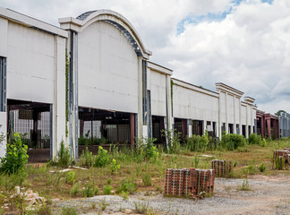 An Abandoned Shopping Center